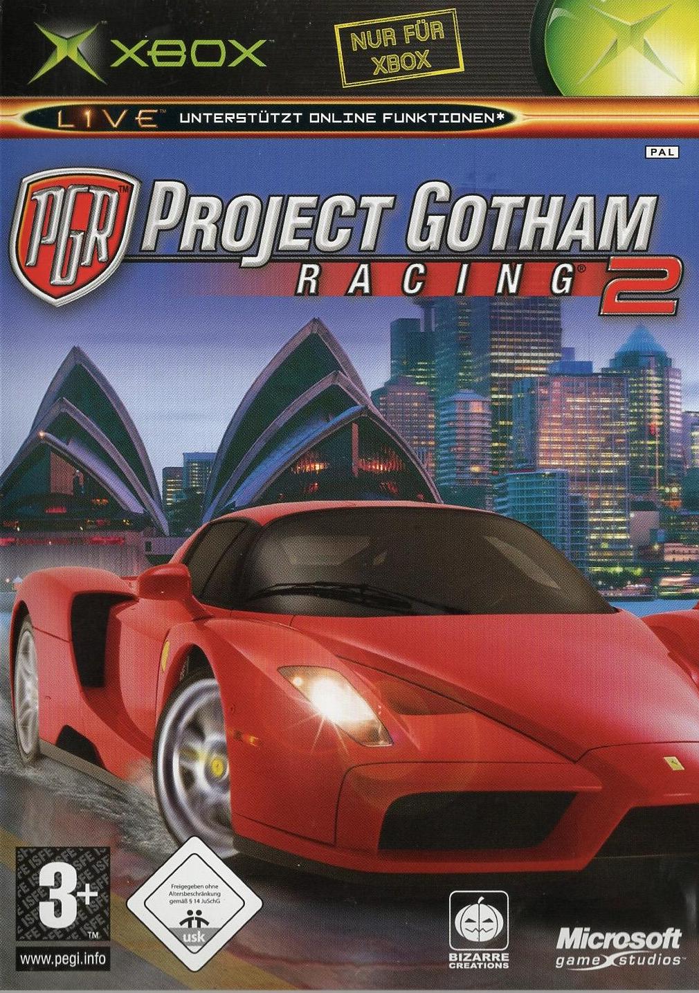 Project Gotham Racing 2 - Xbox Vorderseite