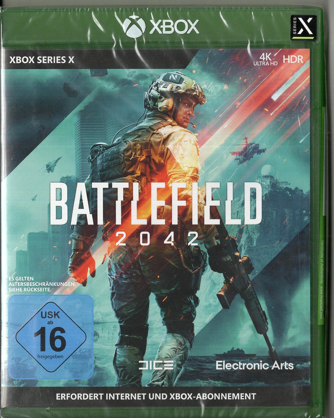 Battlefield 2042 - Xbox Series X/S - Neu Vorderseite