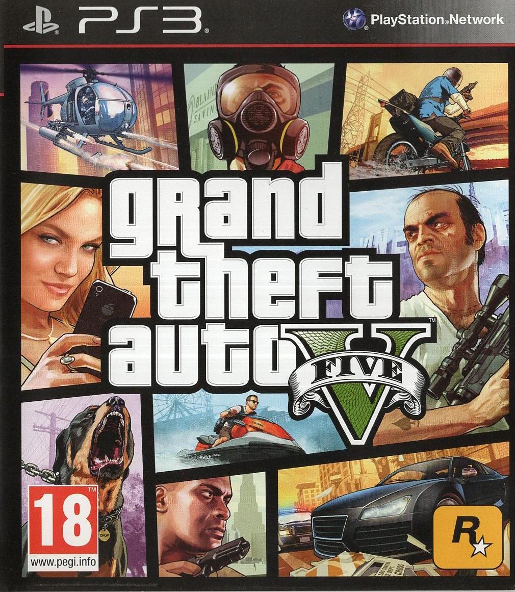 Grand Theft Auto V - PlayStation 3 Vorderseite