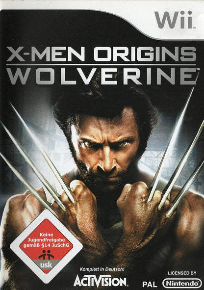 X-Men Origins: Wolverine - Nintendo Wii Vorderseite