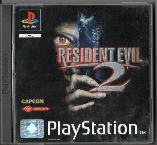 Resident Evil 2 - PlayStation 1 Vorderseite