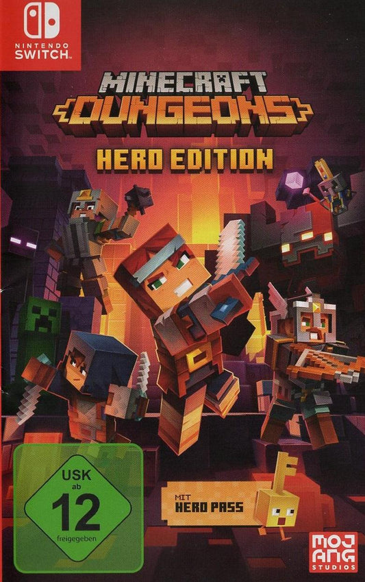 Minecraft Dungeons Hero Edition - Nintendo Switch Vorderseite