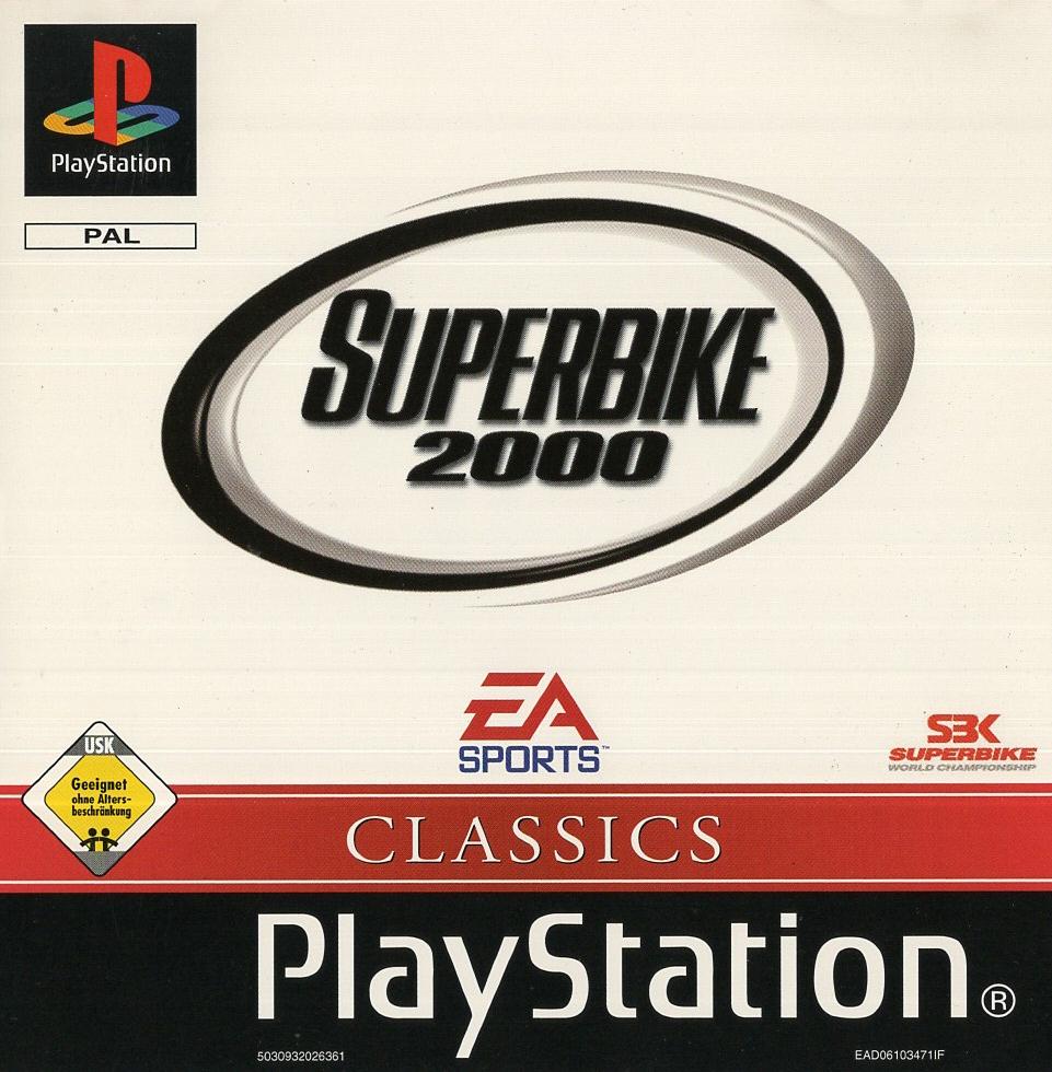 Superbike 2000 - PlayStation 1 Vorderseite