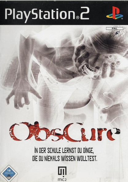 Obscure - PlayStation 2 Vorderseite
