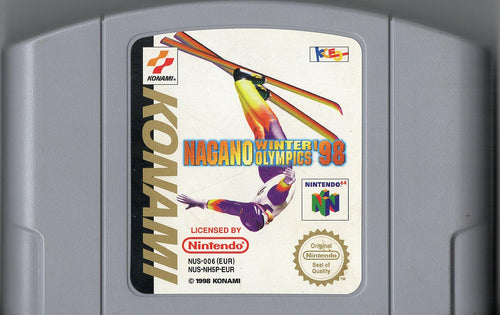 Nagano Winter Olympics '98 - Nintendo 64 - Modul Vorderseite