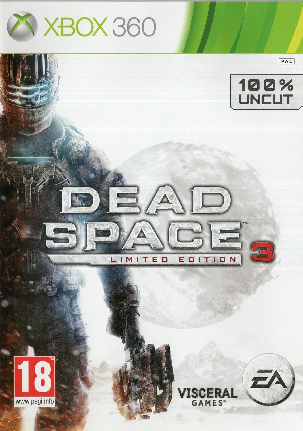 Dead Space 3 - Xbox 360 Vorderseite