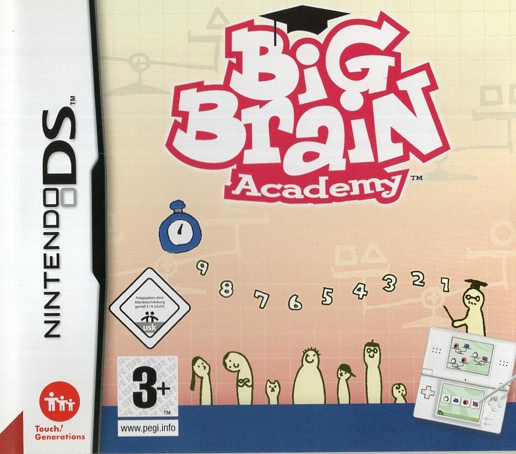 Big Brain Academy - Nintendo DS Vorderseite