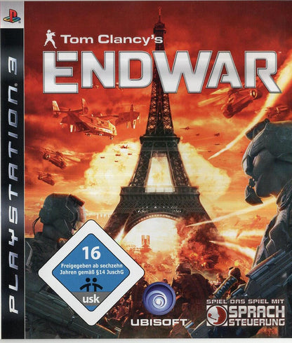 Tom Clancy's EndWar - PlayStation 3 Vorderseite