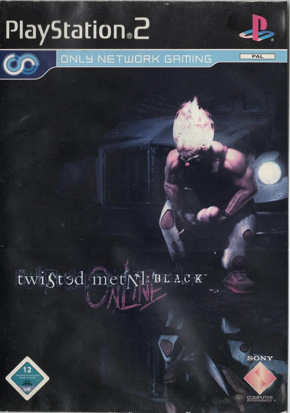 Twisted Metal: Black Online - PlayStation 2 Vorderseite
