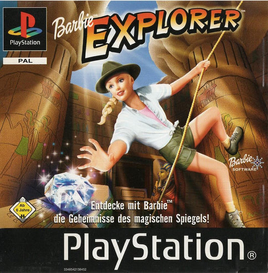 Barbie: Explorer - PlayStation 1 Vorderseite