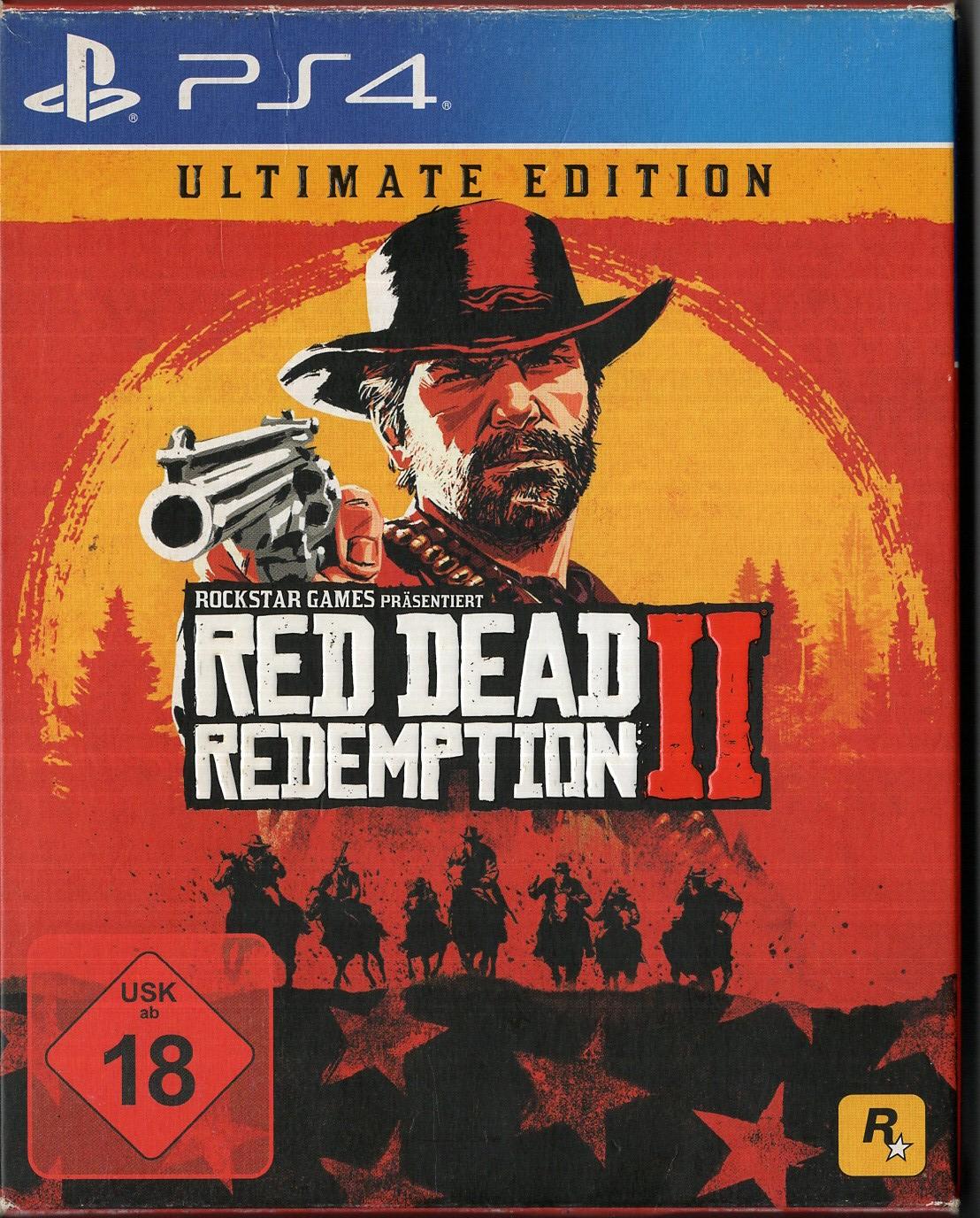 Red Dead Redemption II Ultimate Edition - PlayStation 4  Vorderseite