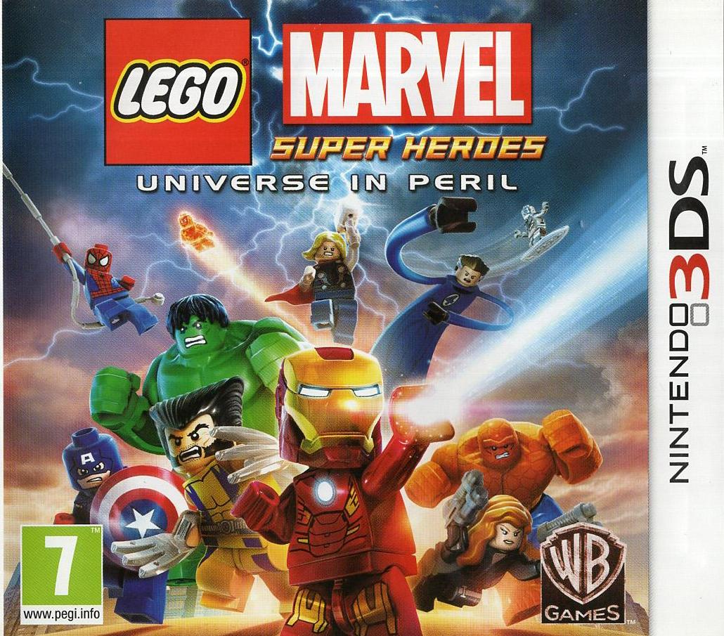 LEGO Marvel Super Heroes: Universe in Peril - Nintendo 3DS Vorderseite