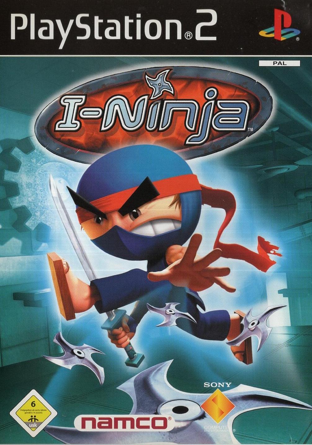I-Ninja - PlayStation 2 Vorderseite