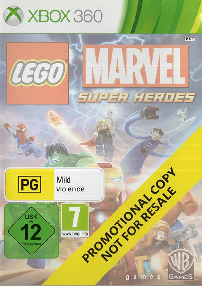 LEGO Marvel Super Heroes - Xbox 360 Vorderseite