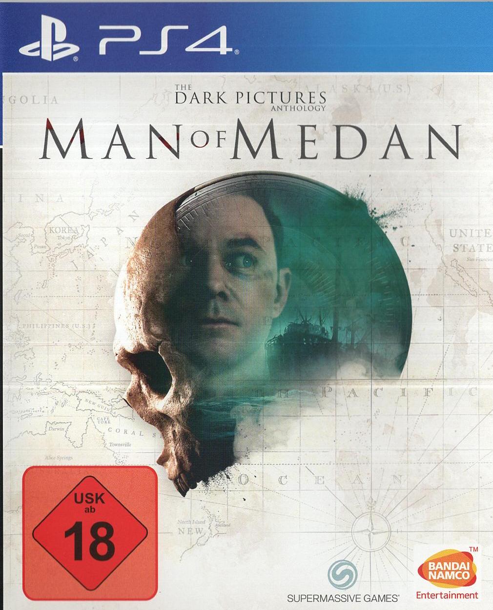 The Dark Pictures: Man of Medan - PlayStation 4 Vorderseite