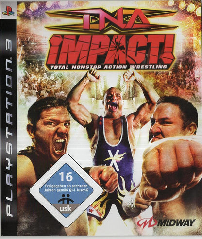 TNA Impact! Total Nonstop Action Wrestling - PlayStation 3 Vorderseite