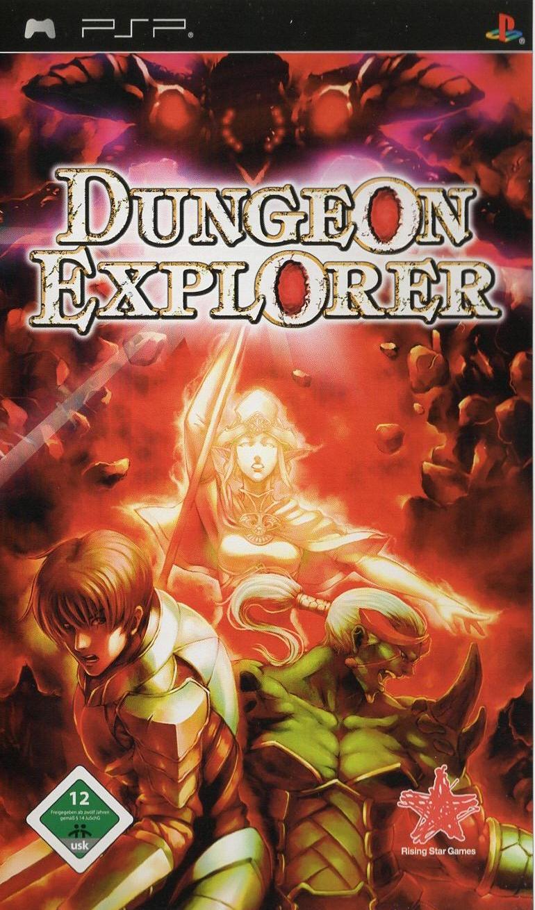 Dungeon Explorer - PlayStation Portable Vorderseite