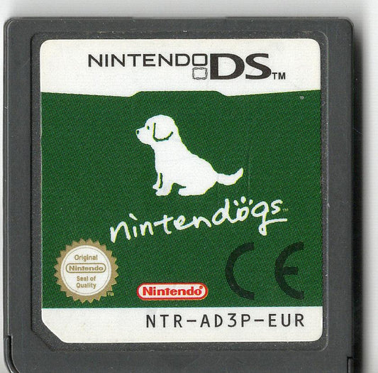 Nintendogs - Nintendo DS - Modul Vorderseite