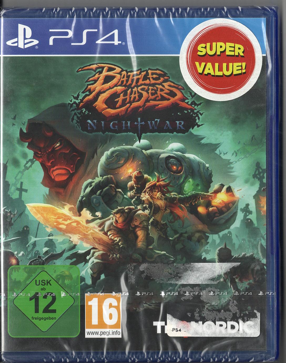 Battle Chasers: Nightwar - PlayStation 4 - Neu Vorderseite