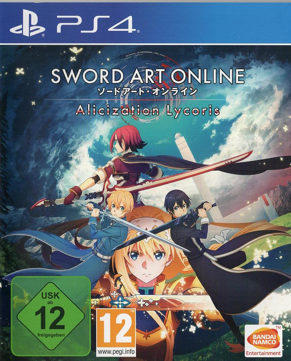 Sword Art Online: Alicization Lycoris - PlayStation 4 Vorderseite