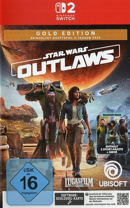 Star Wars Outlaws - Nintendo Switch 2 Vorderseite