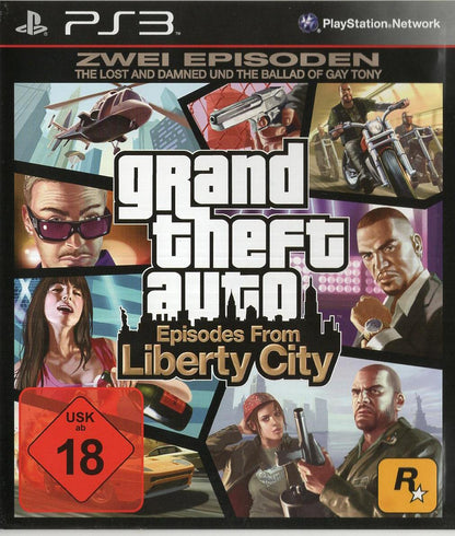 Grand Theft Auto: Episodes from Liberty City - PlayStation 3 Vorderseite