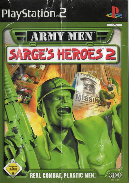 Army Men: Sarge's Heroes 2 - PlayStation 2 Vorderseite