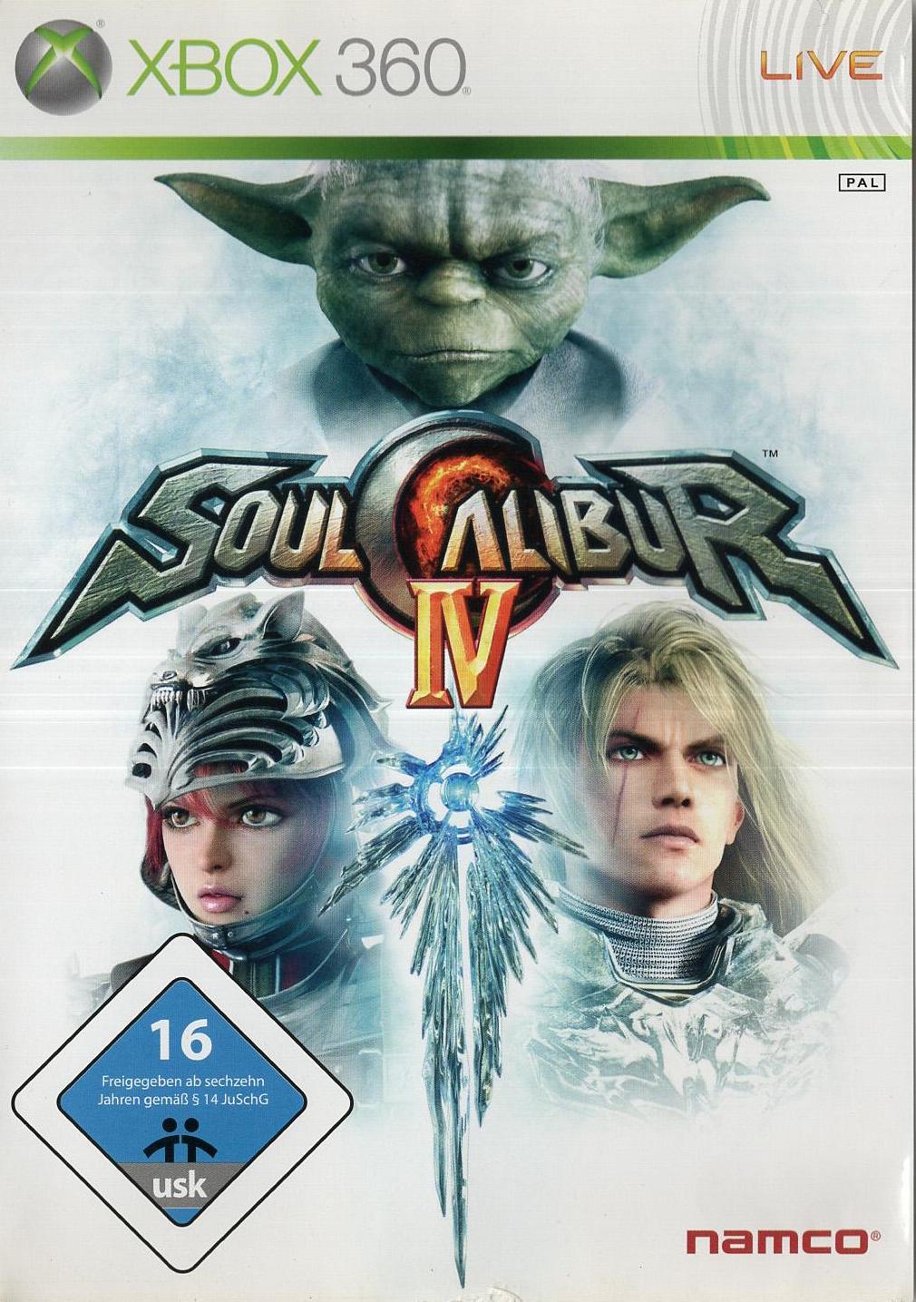 Soul Calibur IV - Xbox 360 Vorderseite
