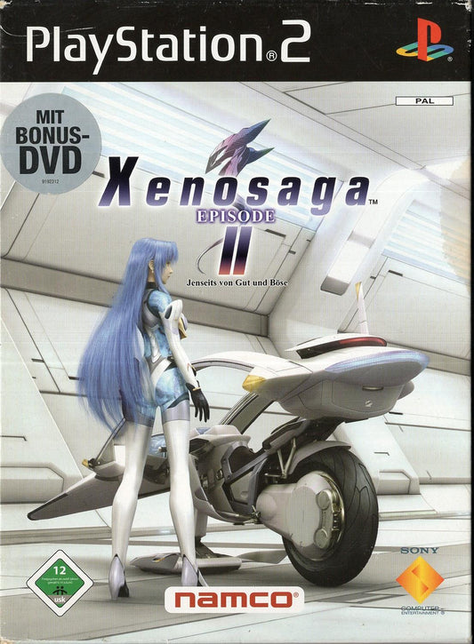 Xenosaga Episode II: Jenseits von Gut und Böse - PlayStation 2 Vorderseite