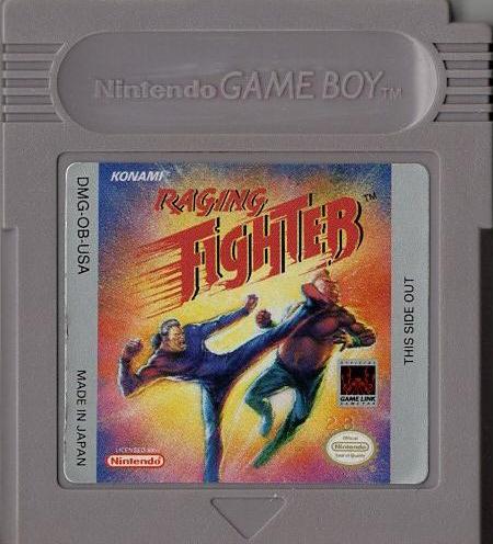 Raging Fighter - Game Boy - Modul Vorderseite