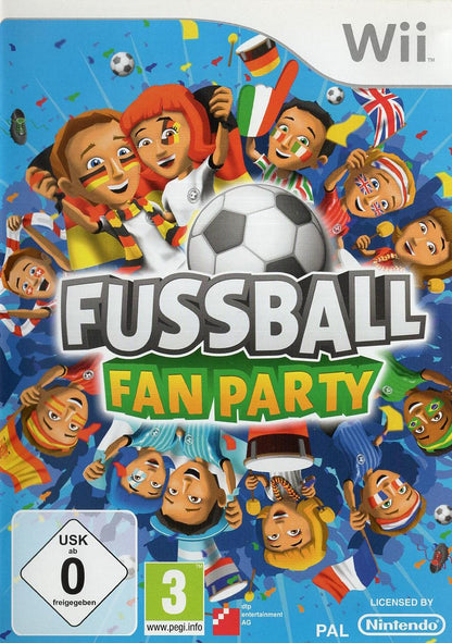 Fussball Fan Party - Nintendo Wii Vorderseite