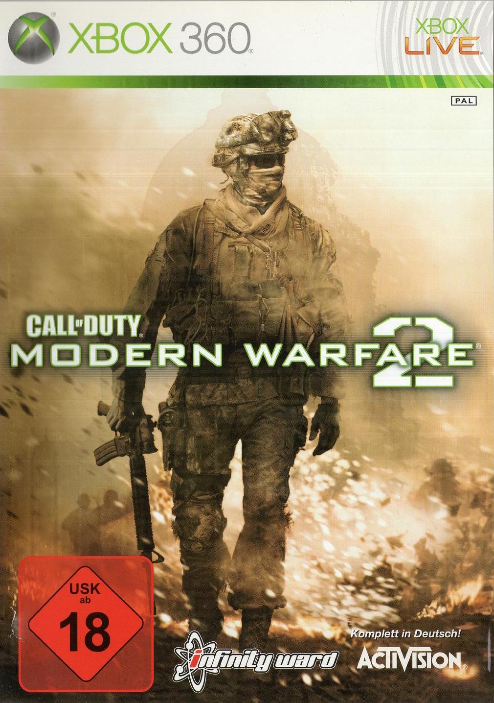 Call of Duty: Modern Warfare 2 - Xbox 360 Vorderseite