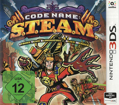 Code Name: S.T.E.A.M. - Nintendo 3DS Vorderseite