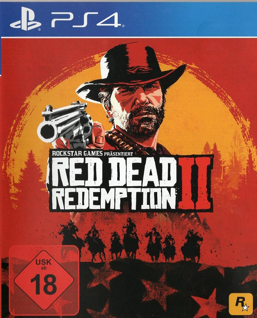 Red Dead Redemption II - PlayStation 4 Vorderseite