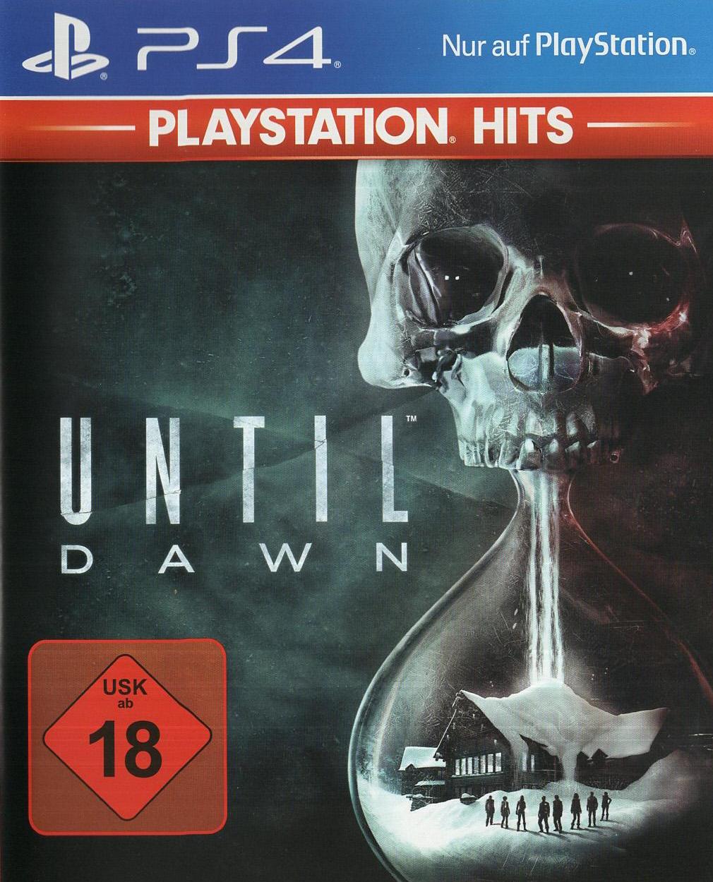 Until Dawn - PlayStation 4 Vorderseite