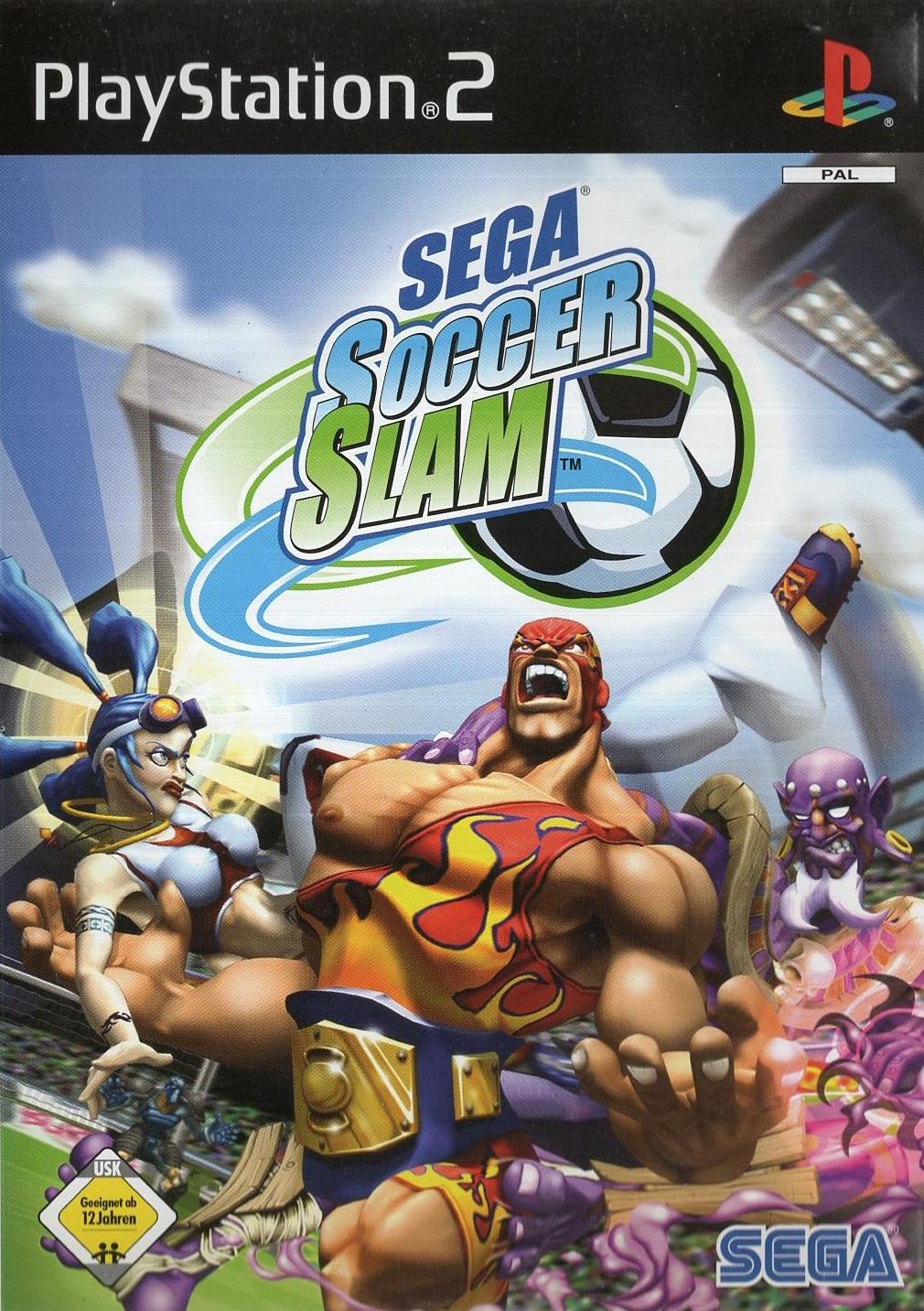 Sega Soccer Slam - PlayStation 2 Vorderseite