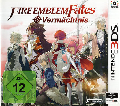 Fire Emblem Fates: Vermächtnis - Nintendo 3DS Vorderseite