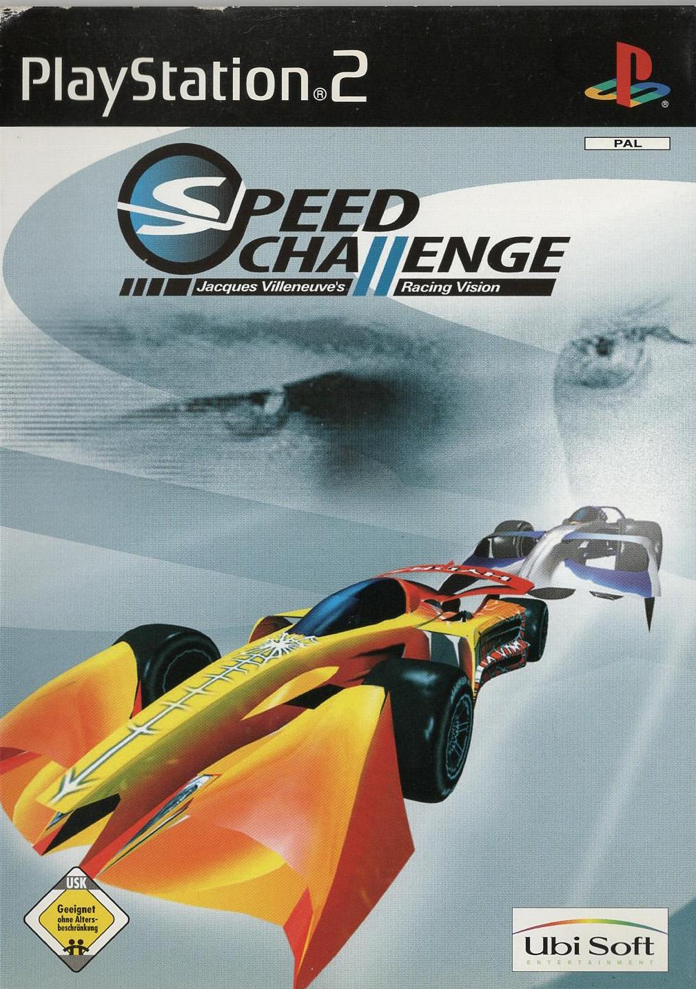 Speed Challenge: Jacques Villeneuve's Racing Vision - PlayStation 2 Vorderseite