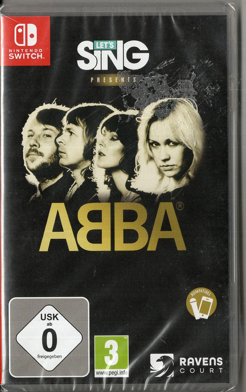 Let's Sing ABBA - Nintendo Switch - Neu Vorderseite