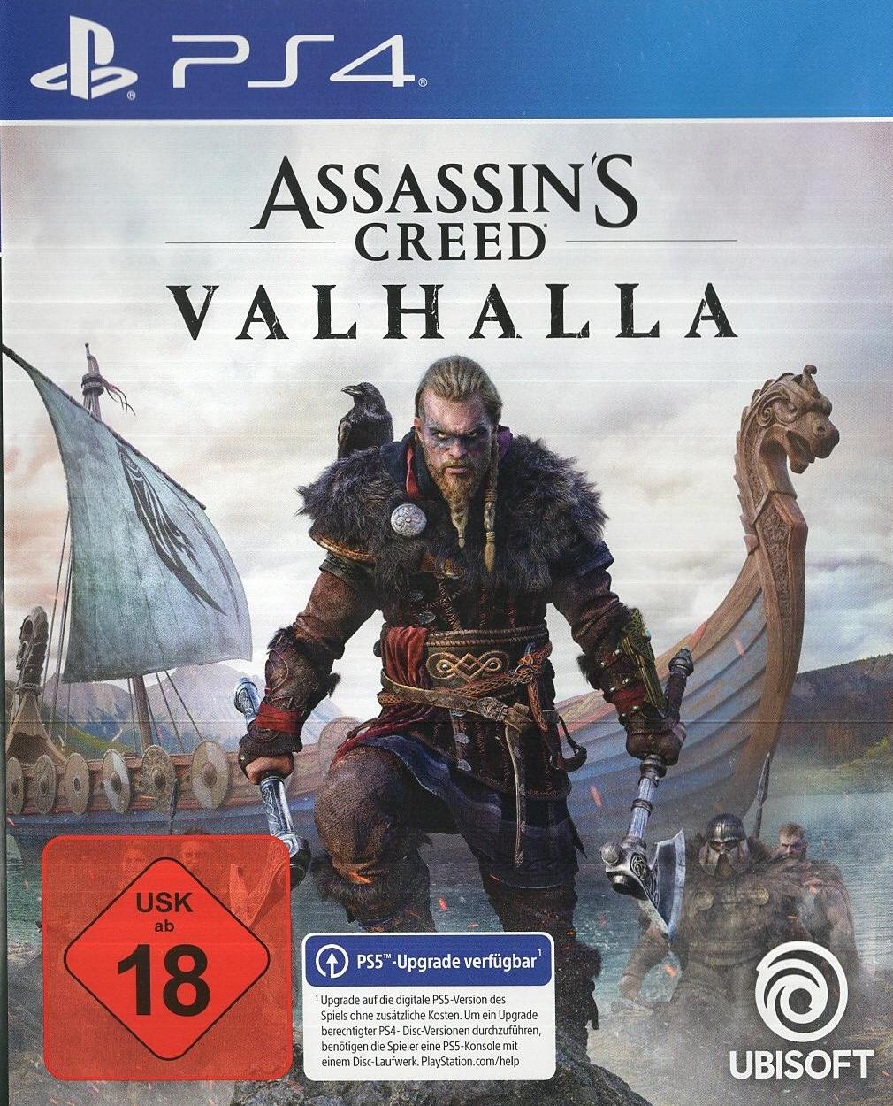 Assassin's Creed Valhalla - PlayStation 4 Vorderseite