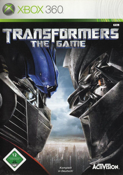 Transformers: The Game - Xbox 360 Vorderseite