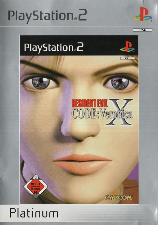 Resident Evil Code: Veronica X - PlayStation 2 Vorderseite