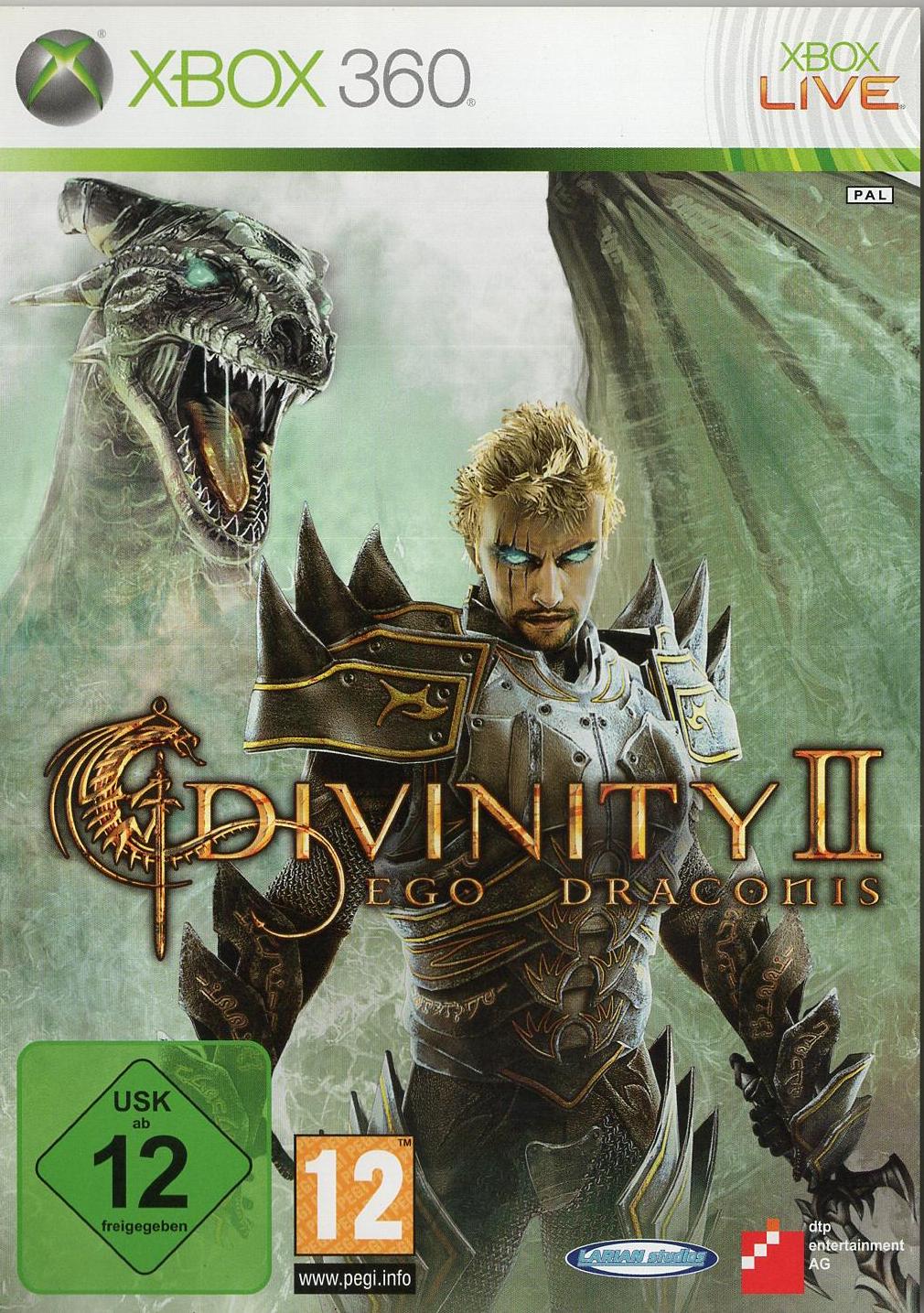 Divinity II: Ego Draconis - Xbox 360 Vorderseite