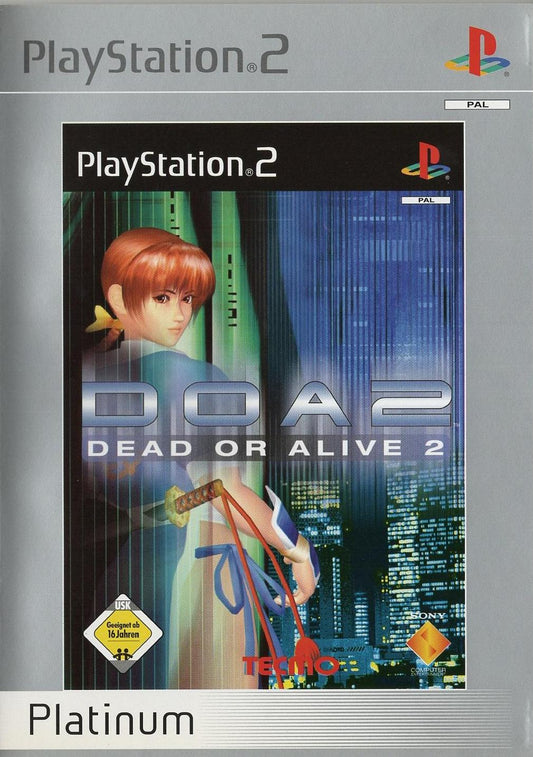 Dead or Alive 2 - PlayStation 2 Vorderseite