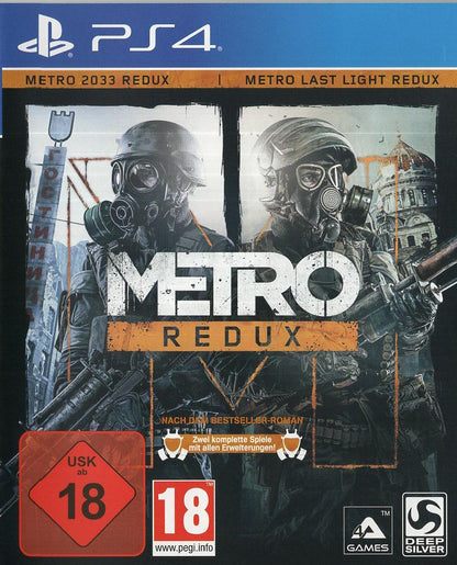 Metro Redux - PlayStation 4 Vorderseite