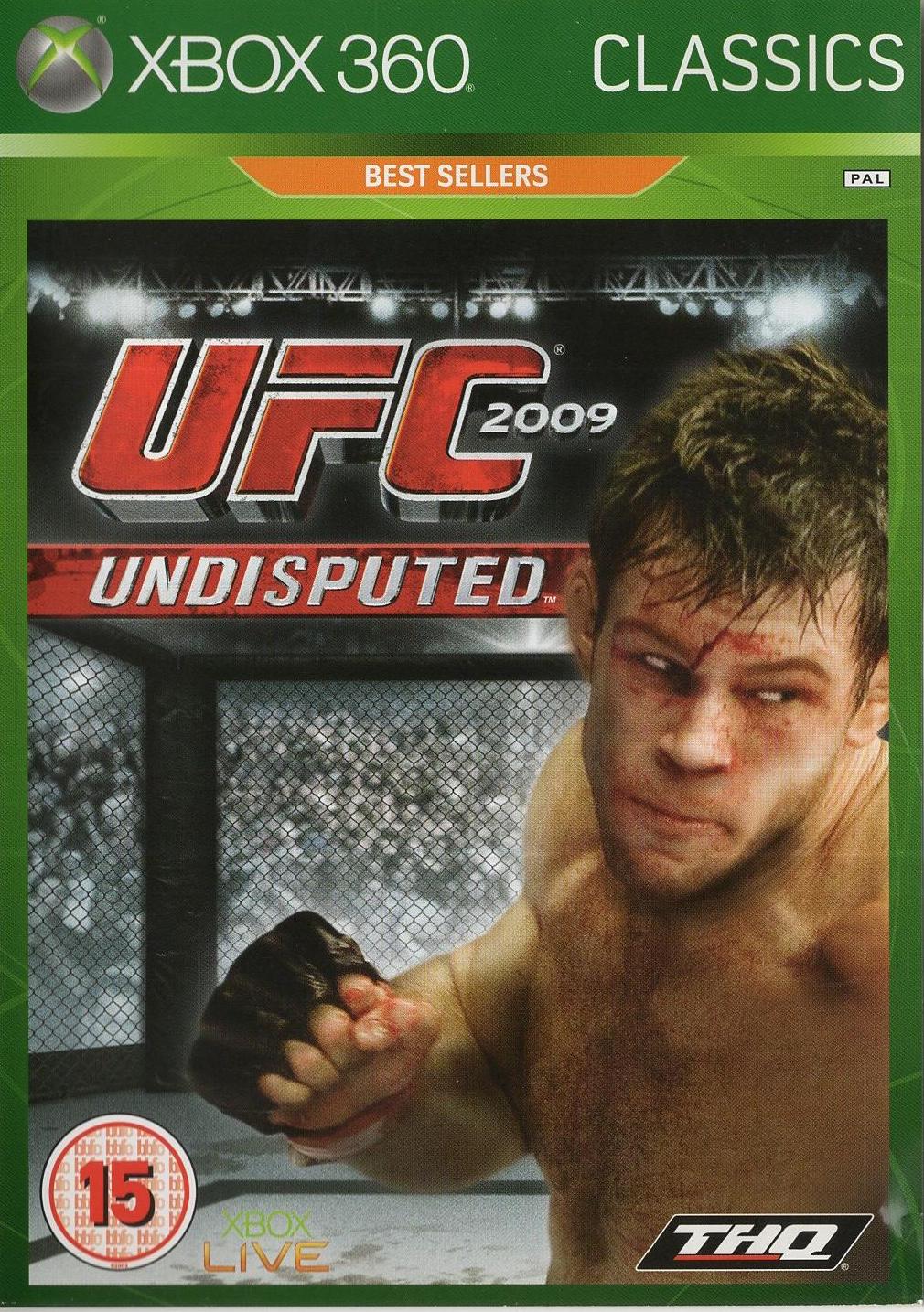 UFC 2009 Undisputed - Xbox 360 Vorderseite