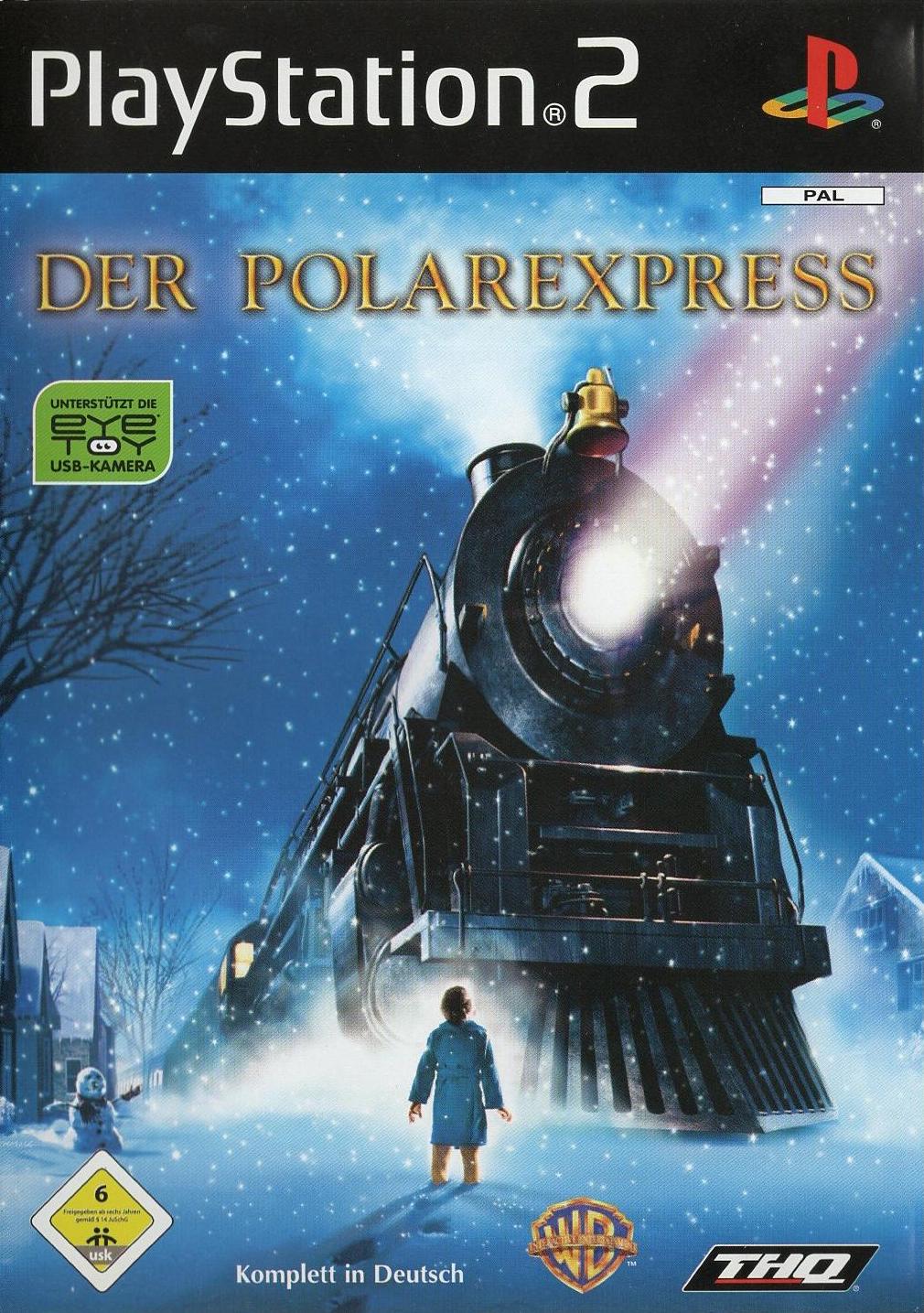 Der Polarexpress - PlayStation 2 Vorderseite