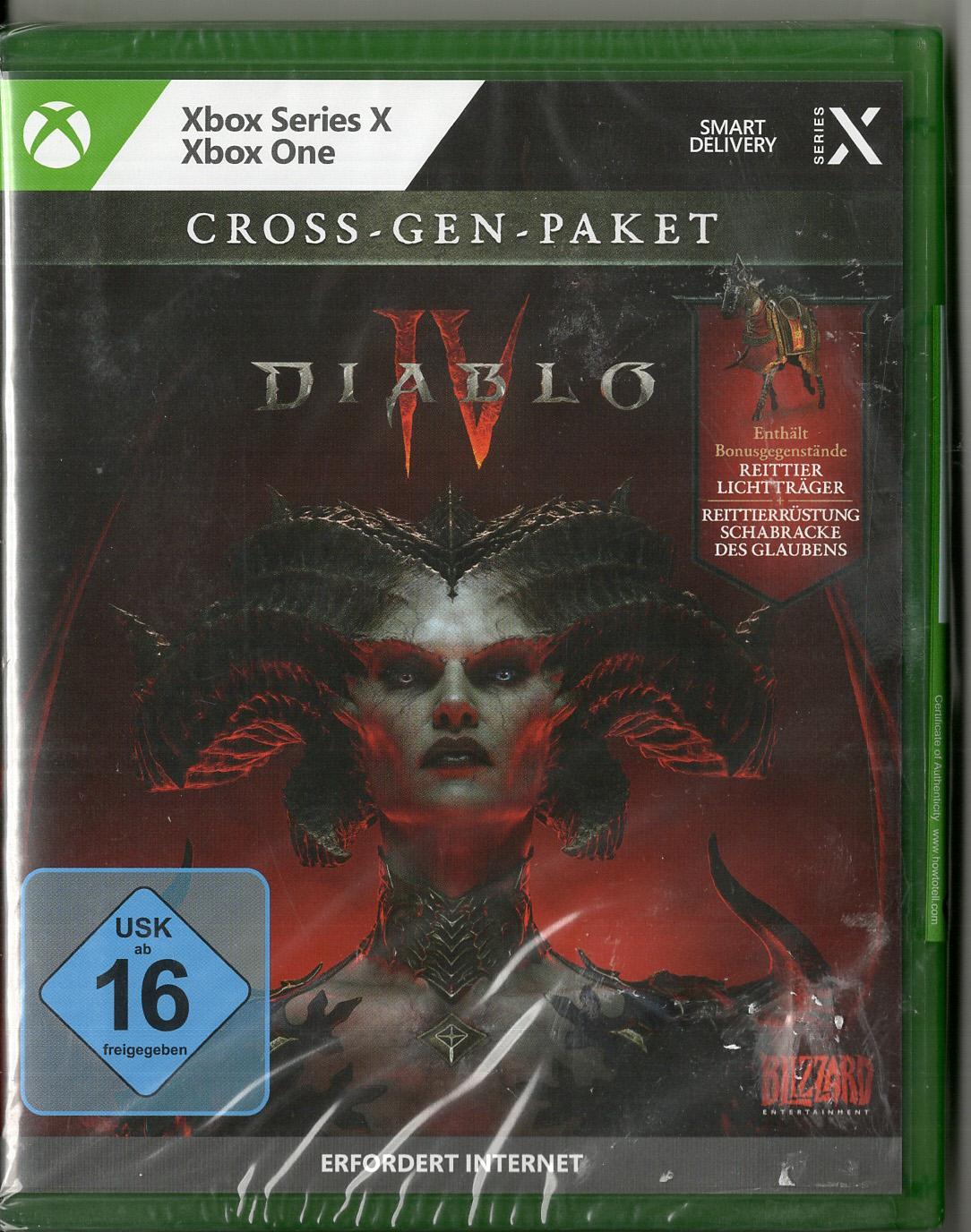 Diablo IV - Xbox Series X - Neu Vorderseite