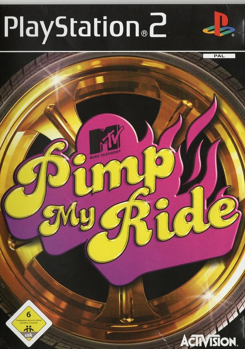 Pimp My Ride - PlayStation 2 Vorderseite