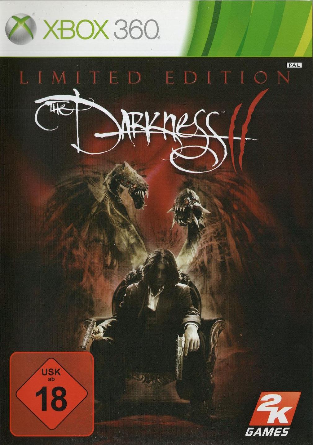 The Darkness II - Xbox 360 Vorderseite